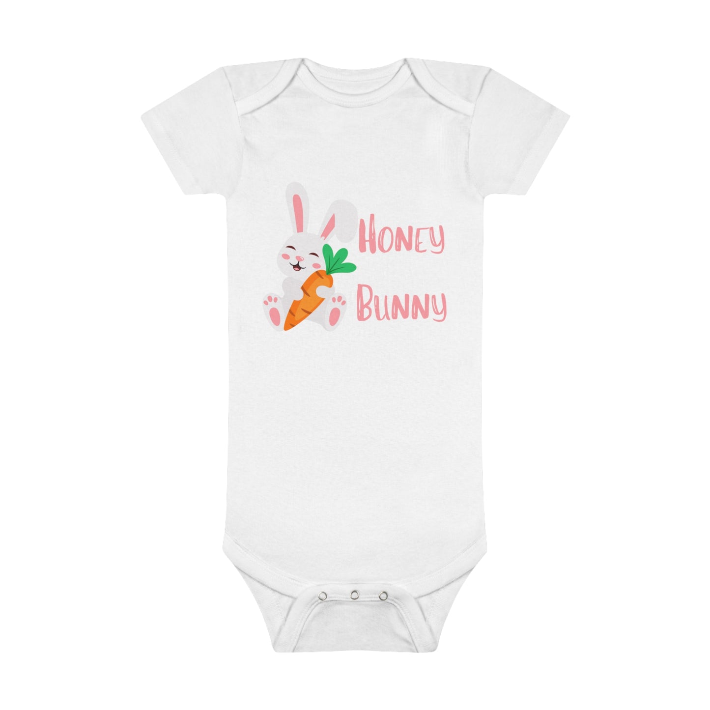 Honey Bunny Organic Onesie