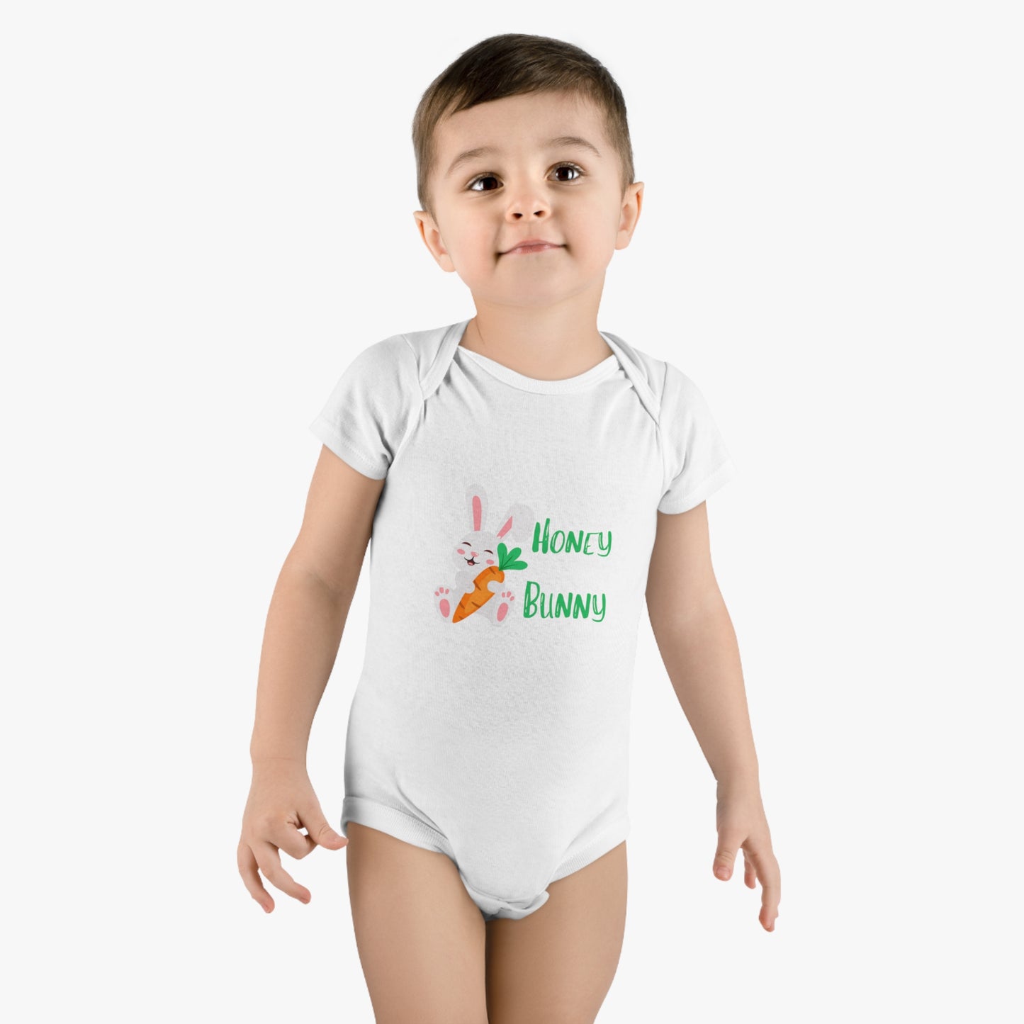 Honey Bunny Organic Onesie