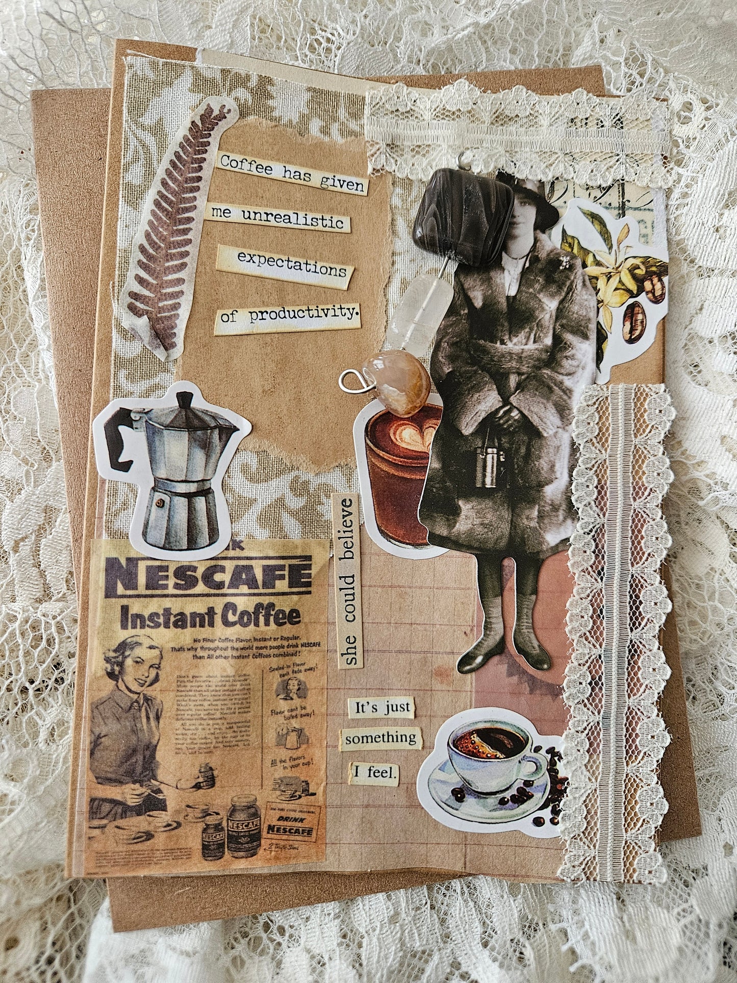 Handmade card-"Coffee"