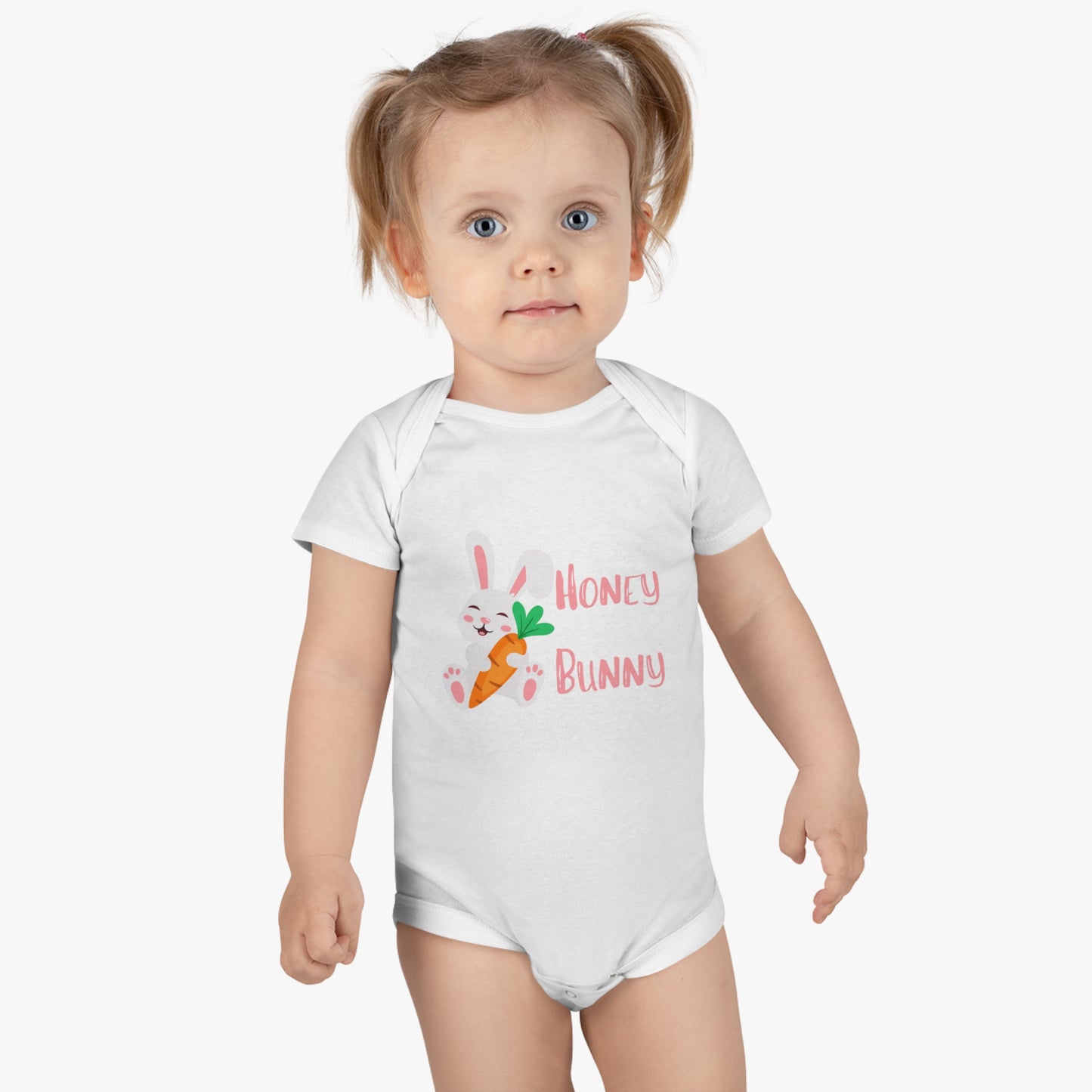 Honey Bunny Organic Onesie