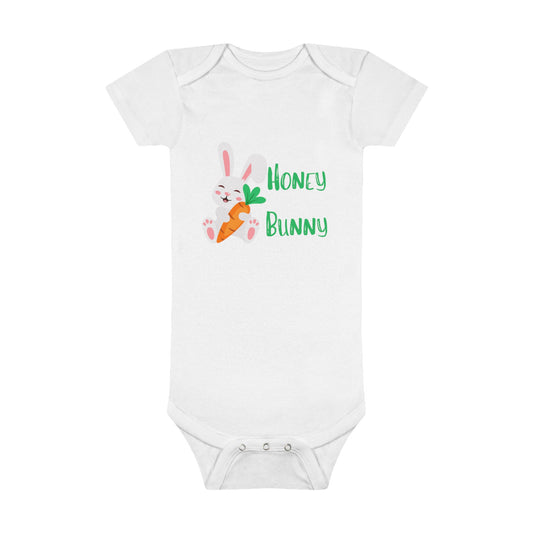 Honey Bunny Organic Onesie