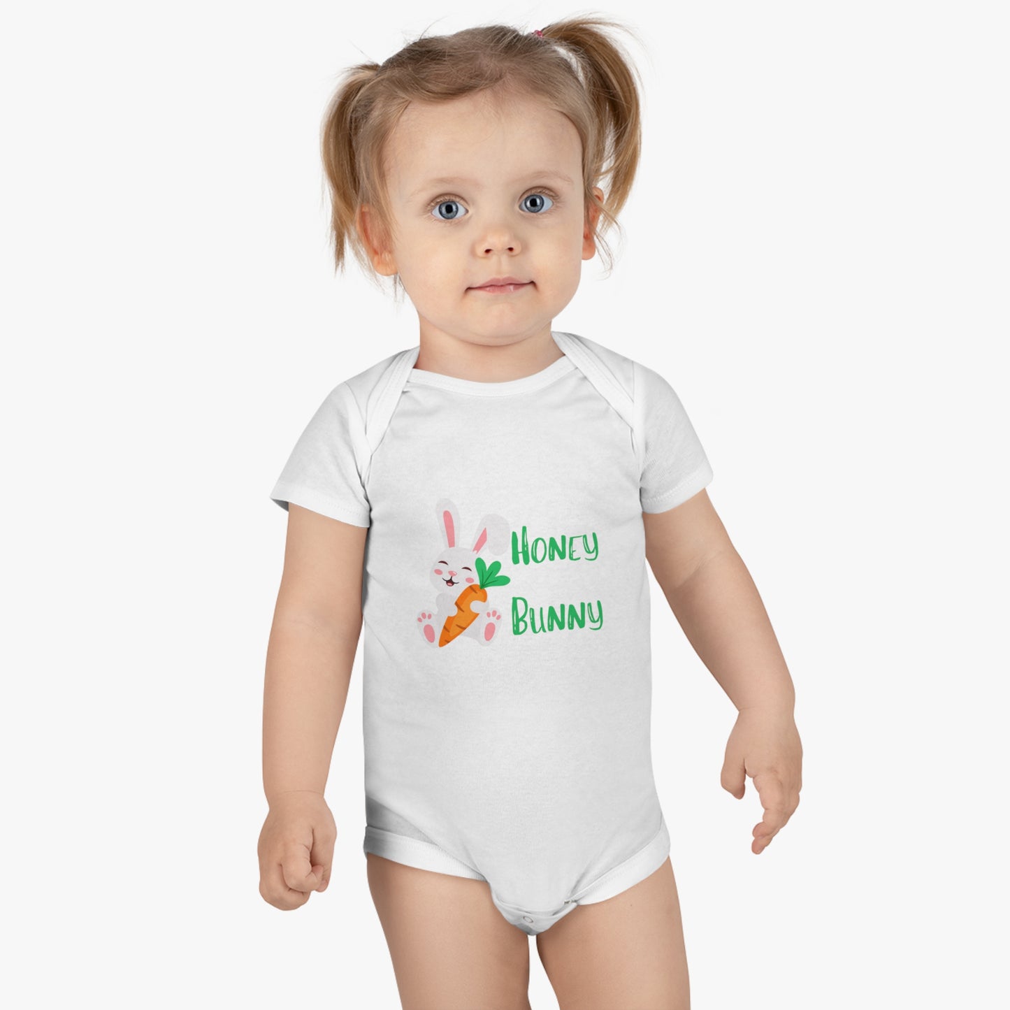 Honey Bunny Organic Onesie